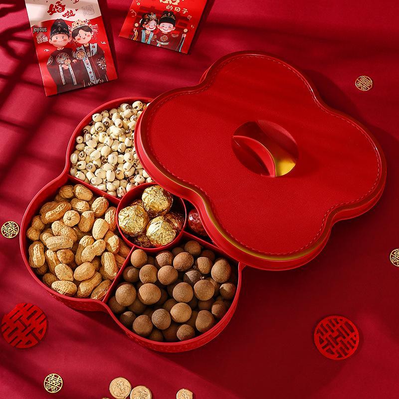Elegant Ornament Set: Noble Child Birth & Wedding Decor - Fruit & Candy Dish