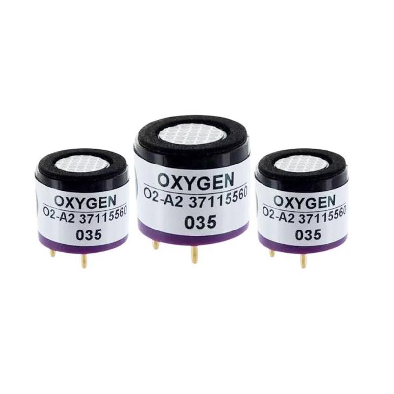 The oxygen sensor (O2-A2) is one of the gas sensors used to measure the oxygen concentration in the environment