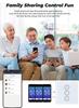 WiFi Smart Home Fan Speed Control Switch with App Timer & Alexa Voice for Ceiling Fans