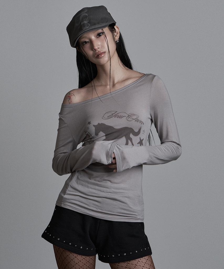 Aejeuyua Cut-Off Vintage Shorts Black