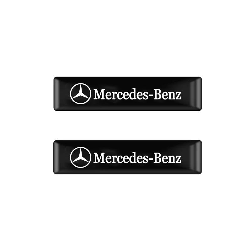 

GLC GLB 3D Эпоксидная наклейка для декора интерьера и экстерьера автомобиля Для Mercedes Benz AMG W203 W206 W220 W205 W211 W212 W201 W210 W108 W1