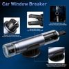 XMSJ Universal Car Safety Hammer For Breaking Windows/cutting Seat Belts Two In One Driving Escape Emergency Tool