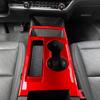For Chevrolet Equinox LS 2025 2026 Car Tuning 1PCS Carbon Fiber Center Console Button Water Cup Frame Cover Trim Accessories LHD
