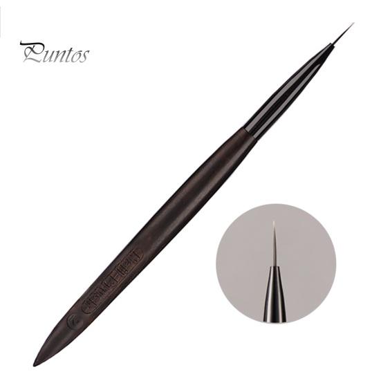 Pix pentru arta unghiilor cu mâner din lemn, peri moi, pentru pictura de unghii, perie de manichiură