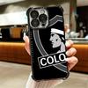 Social Y Deportivo Colo Club Plating Phone Case For Iphone 16 17 Pro Max Air 16E 14 15 Plus 12 13 Mini Anti-Fall Airabag Cover