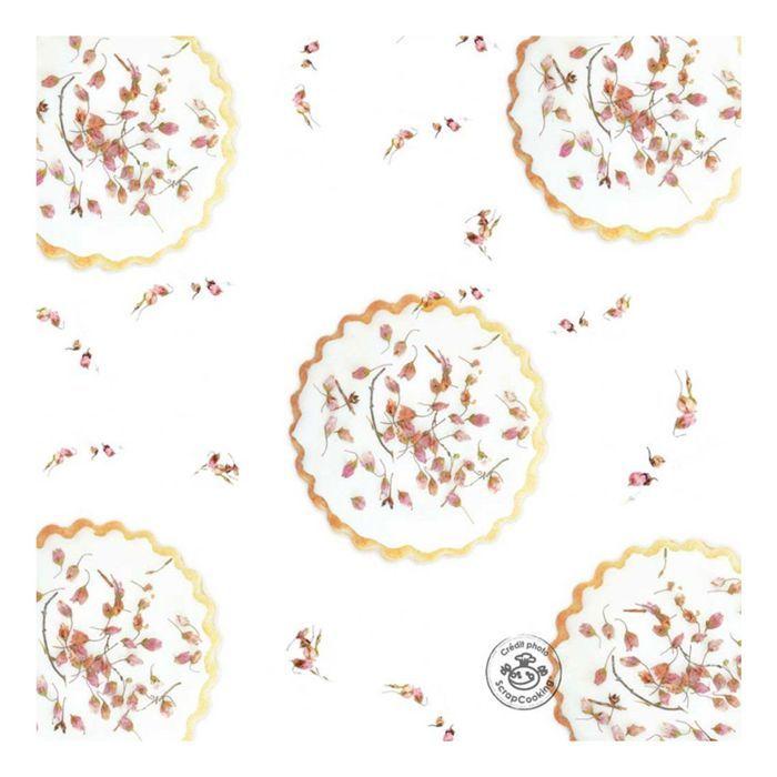 Bruyère séchée comestible pour pâtisserie