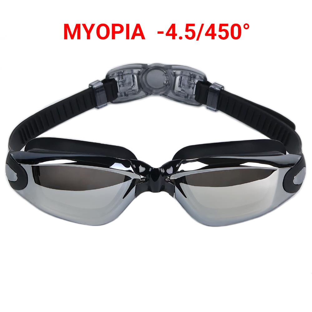 Shortsighted Swimming Goggles Nearsighted Swim Goggles Optical Leakproof Anti-Fog Full Protection Unisex Adult Men Women Youth2