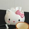 Sanrio Hello Kitty Cartoon Cute Tissue Box Creative Kawaii Living Room Dining Room Bedroom Decoration Car Toilet Paper Box Gift