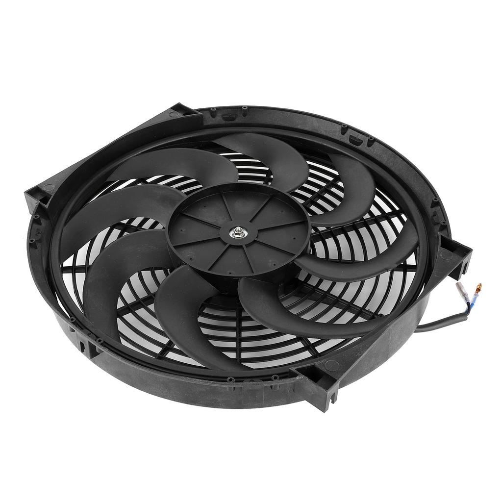 Elektrische Radiator Koelventilator 14 inch 90W Universele Auto Gemodificeerde Onderdelen met Montagekit