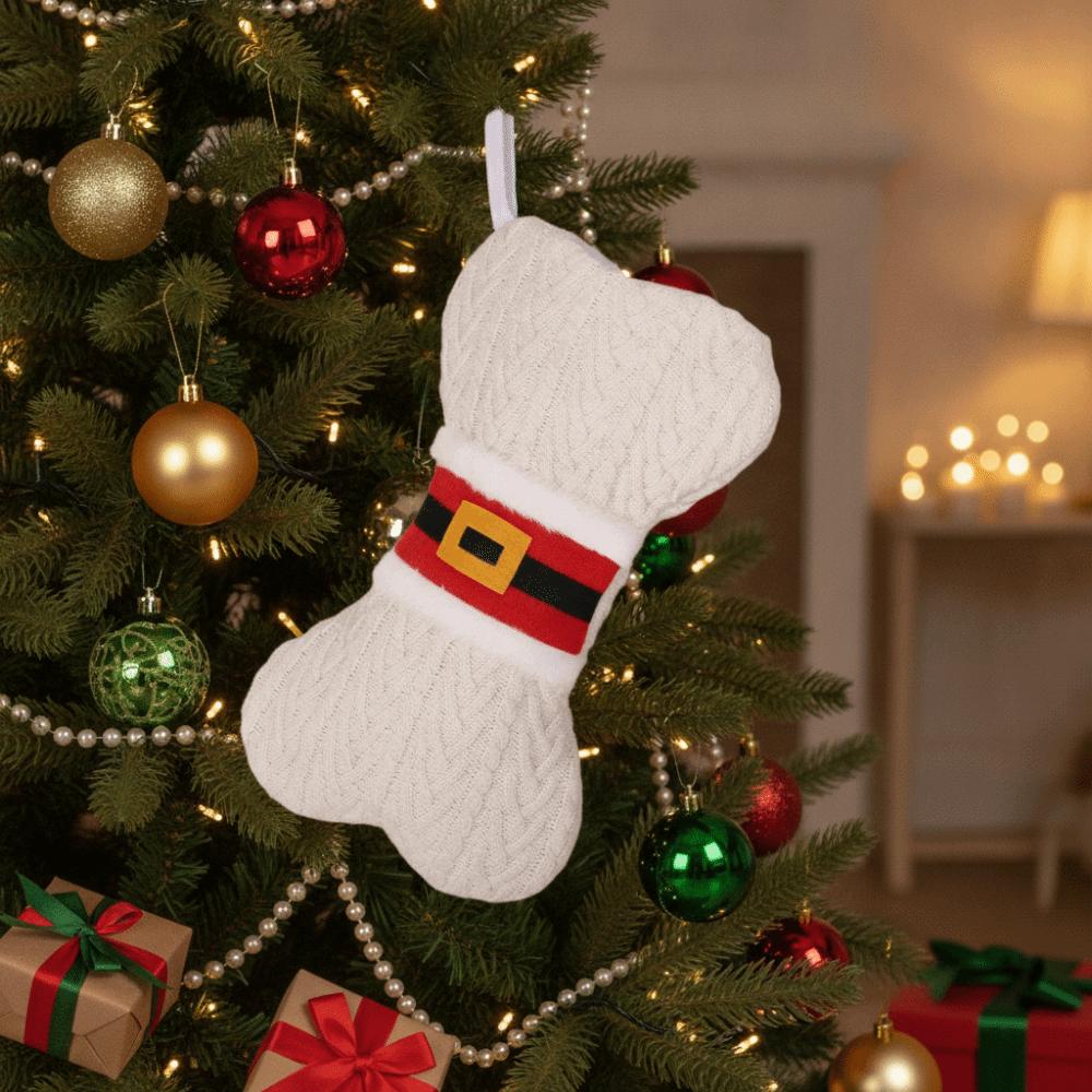 Creative Christmas Candy Bags Cute Christmas Stocking Sock Pendant Xmas Gift Bag Christmas Tree