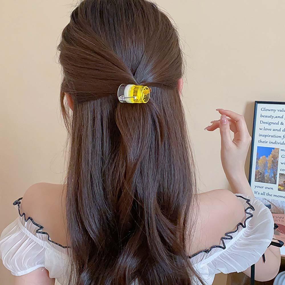 Duckbill Clip Creative Beer Hair Clip Korean Style Beer Side Bangs Clip Funny Beer Hairpin  Holiday