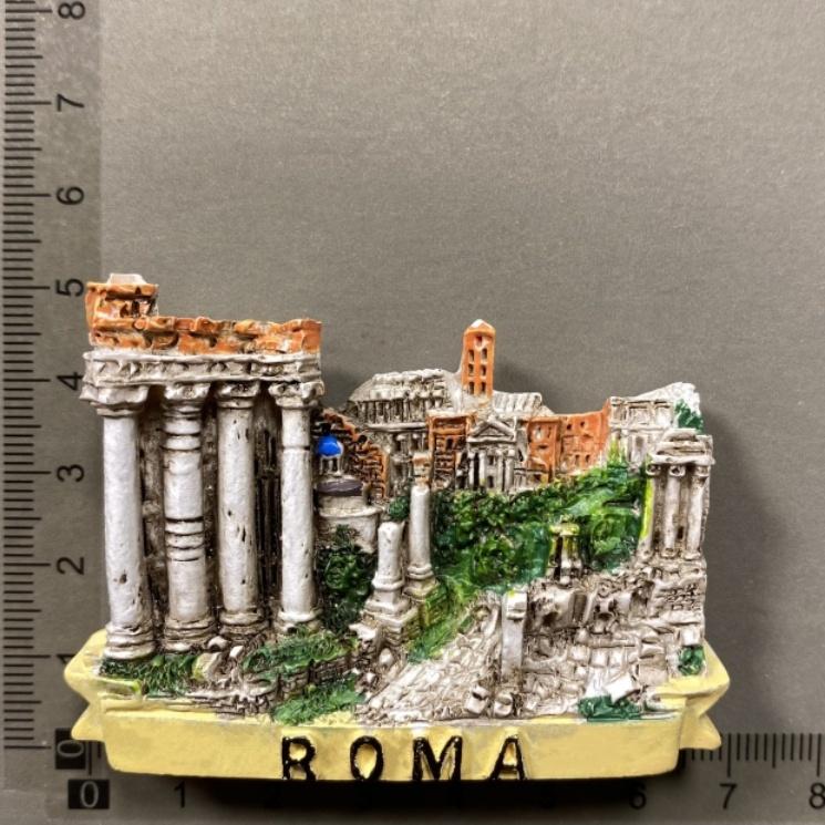 Wahrzeichen Architektonische Attraktionen in Rom, Italien Kühlschrank Magneten Tourist Souvenir Kühlschrank Aufkleber Hause Dekoration