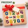 Wooden Puzzle Numbers Mathematics 15 pcs Montessori Learning