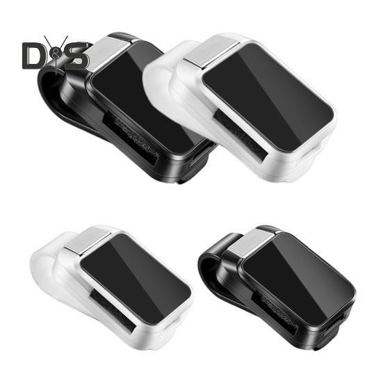 Clip universal pentru vizor auto, suport pentru ochelari de soare cu o singură mână, cu prindere, clip pentru ochelari de soare în siguranță, organizator auto multifuncțional pentru carduri, ochelari de soare