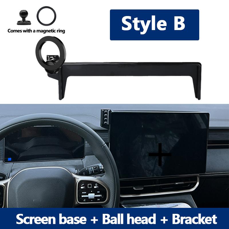 15.6" For Jetour T2 2023 2024 2025 ICH-X K3 Traveller Car Phone Holder Adjustable Support Display Screen Mount Atuo Accessories