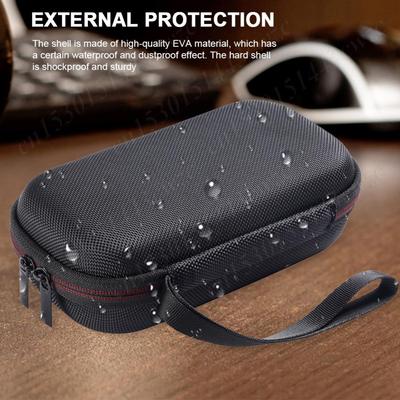 EVA Travel Protective Case for Anbernic RG40XX H Gaming Console Protective Bag with Mesh Bag Carrying Bag for RG40XX H Console