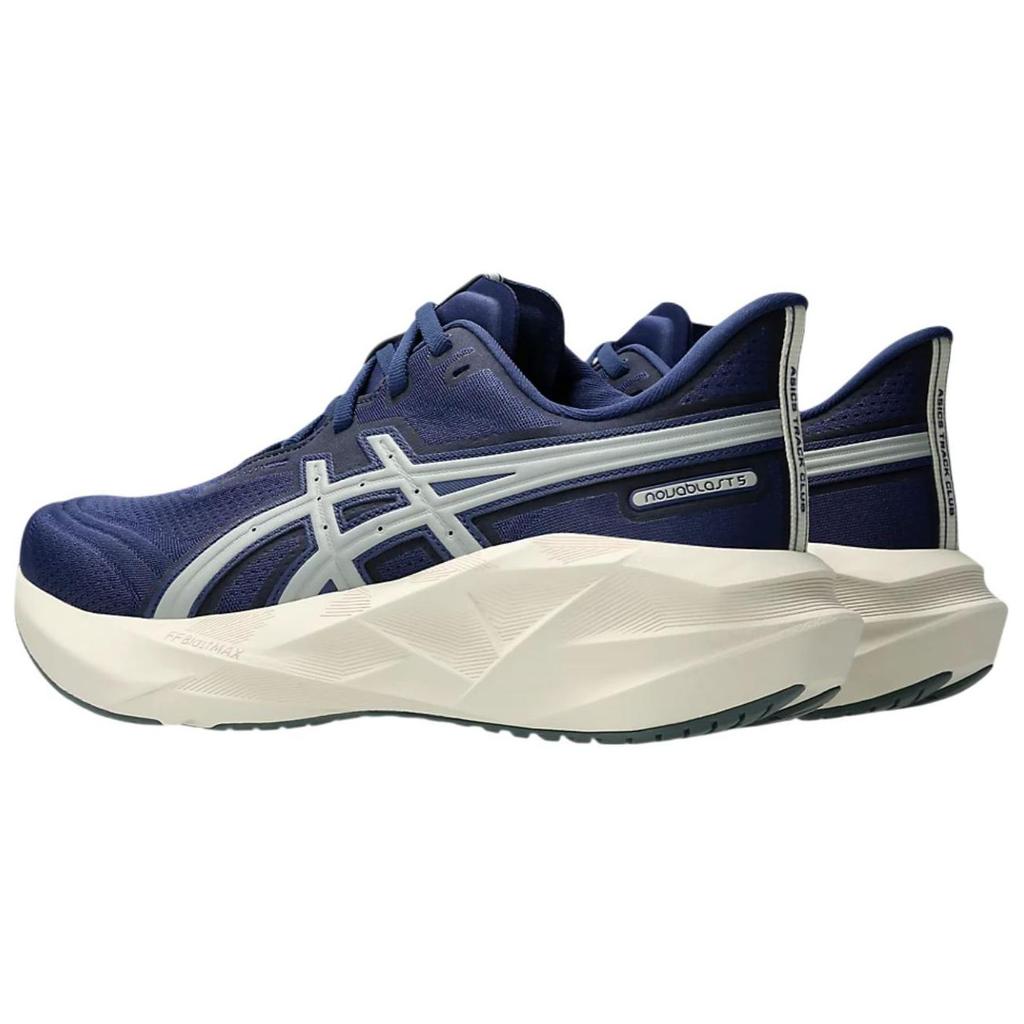 Asics Novablast 5 Track Club Men Sneakers Blue Indigo-Blue Seal-Grey 1011C027-400
