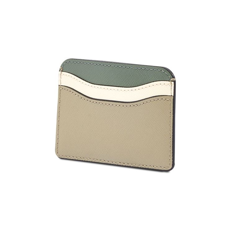 Marc Jacobs Color Block Design Metal Logo Leather Wallet Women wallet Multicolor S144L01FA21-041