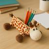 Trousse en Peluche - Girafe - 25 cm - Douceur - Fermeture Zippée - Idéale pour Enfants