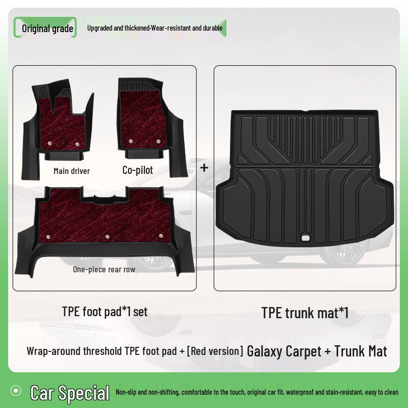 Lynk & Co 2025 10EMP TPE All-Inclusive Floor Mats - Custom Interior Accessories by Kui Xi