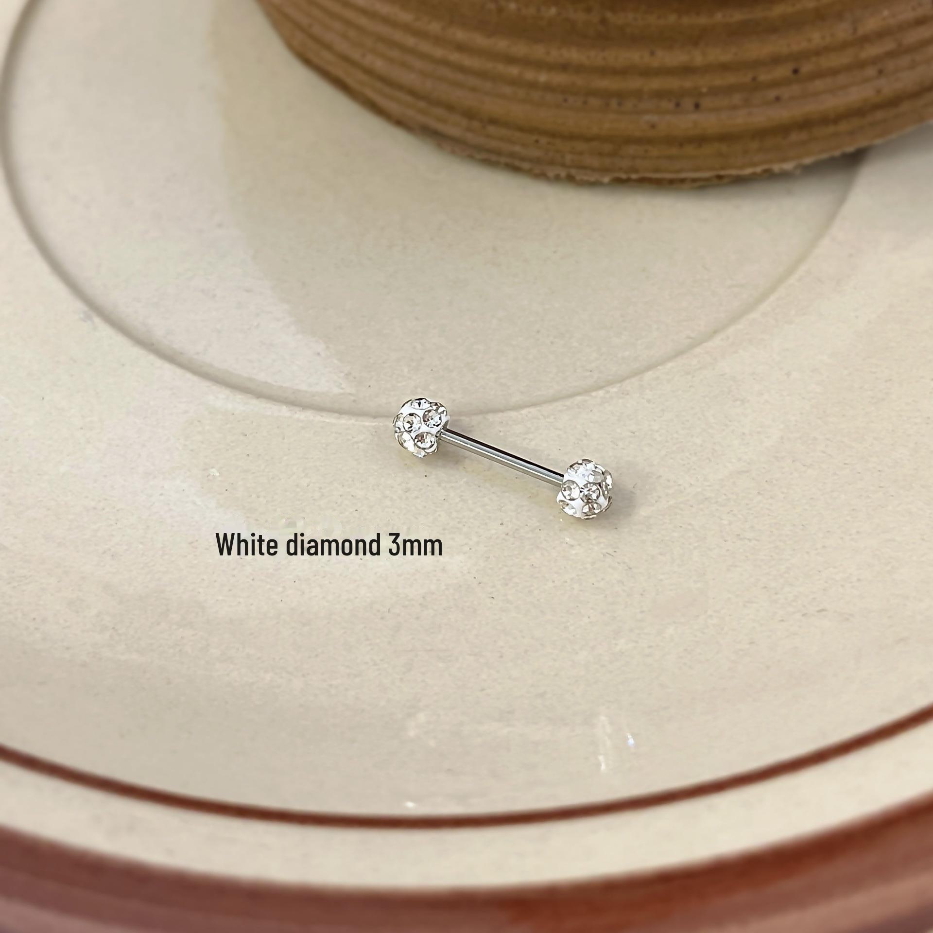 

Серьги-каффы Huazi из мягкой цветной глины с двойными шариками и бриллиантовой спиралью для женщин