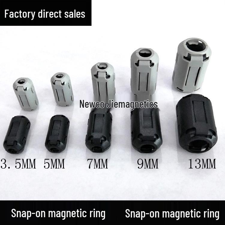 Nacvakávací magnetické feritové jádro EMC stínicí filtr s ochranou proti vysokofrekvenčnímu rušení