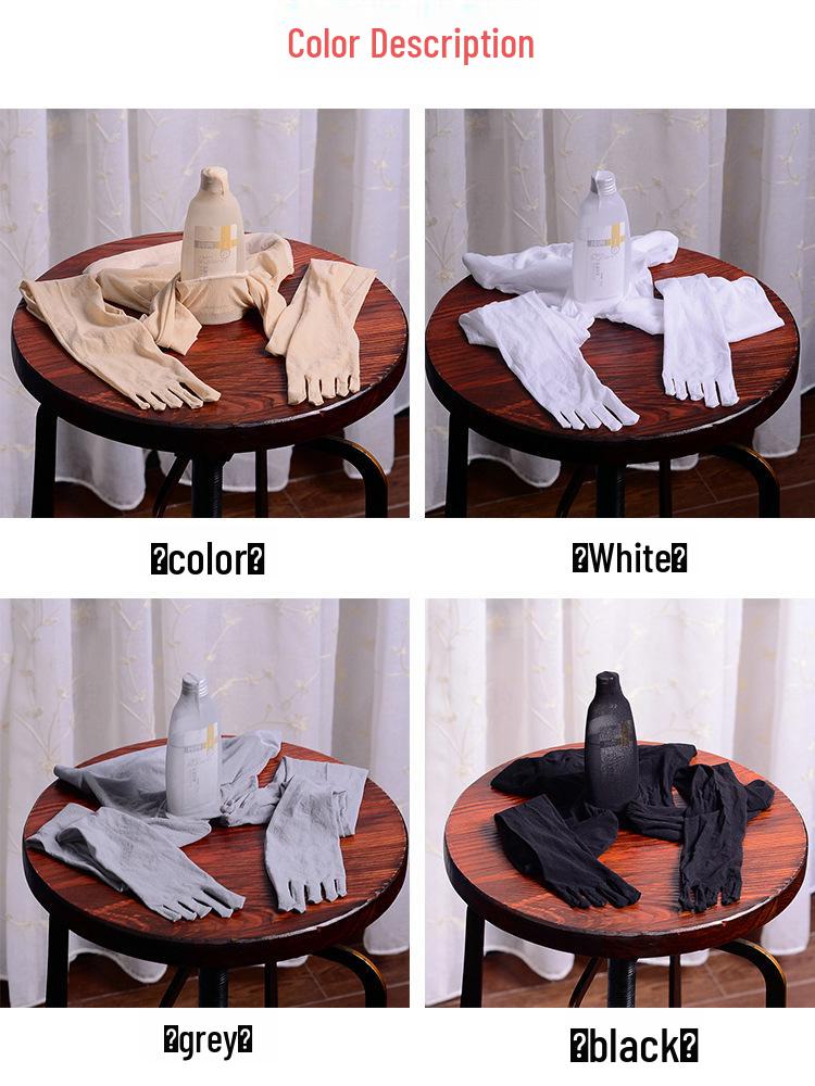 Men's 360° Seamless Five-Toe Pantyhose - Ultra-Thin Transparent Mid-Waist Breathable Socks