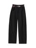 Women's Spring New High-Waisted Pants: Slim, Wide, Straight, and Floor-Length Styles