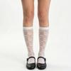[Mimin] Rose Lace Knee Socks 2 Colors (Select 1)