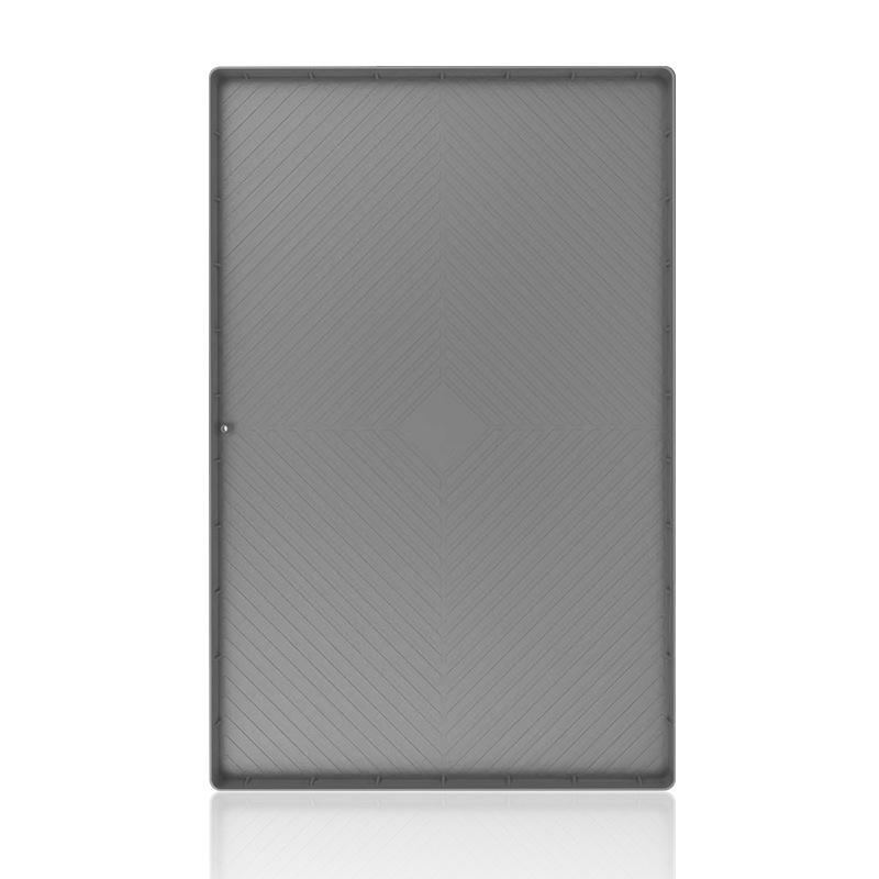 71x56CM Diamond Pattern Silicone Sink Mat and Dish Drying Pad