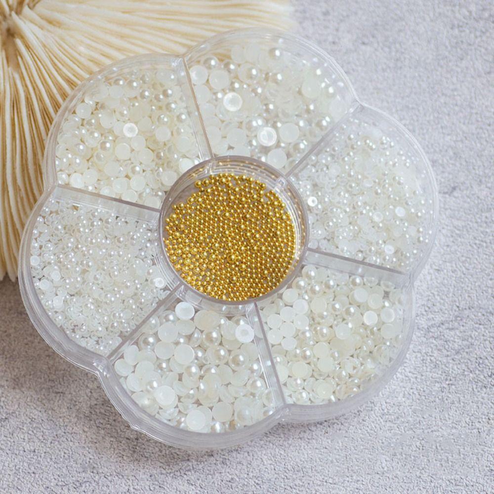 

Поставка ногтей жемчужные подвески ногтей наклейки украшения ногтей горный хрусталь орнамент ногтей икра бусины