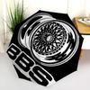 BBS Wheels: Precision Style Folding Umbrella 8 Paraphenoid Bones Suitable for All Seasons Sun Umbrella Outdoor Travel