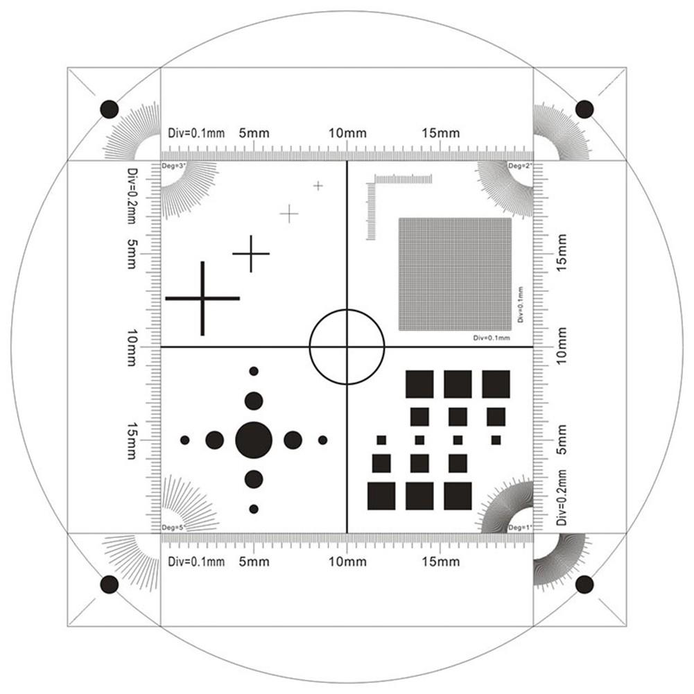 

Гнучка плівка мікрометр мікроскоп калібрувальна плівка