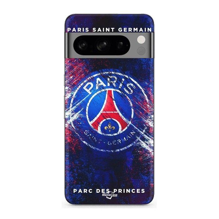 Coque - MANIACASE - Google Pixel 8a Pro - Souple - Noir - Paris Saint Germain schwarz