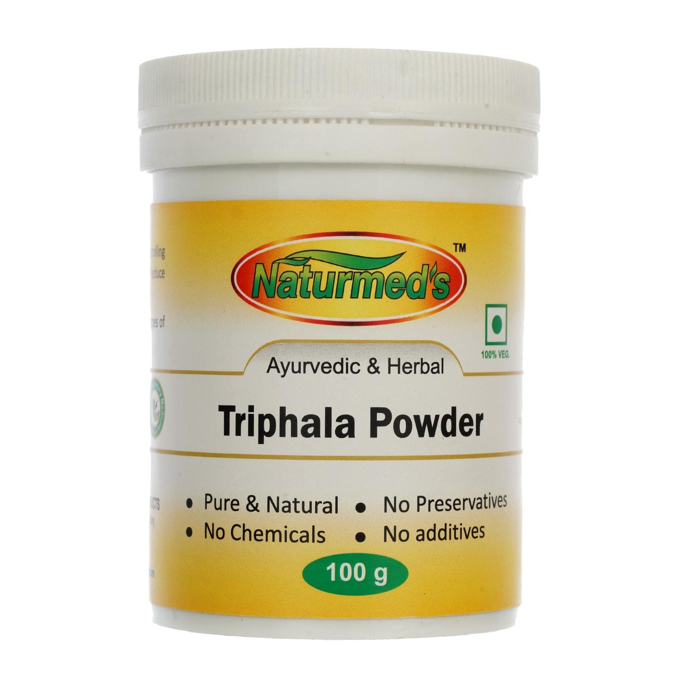 

Трифала (100 г), Triphala Powder, Naturmed s