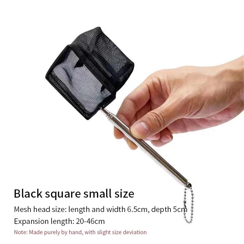 Fishing Landing Net Rustproof Corrosion Resistant Stainless Steel Fishing Net For Catchin Fish Shrimp Tank Aquarium Accessories