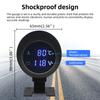 AD Motorcycle Car Modified Water Temperature Meter Voltmeter 12V 24V Waterproof Digital Gauge With Water Temp Sensor 10mm