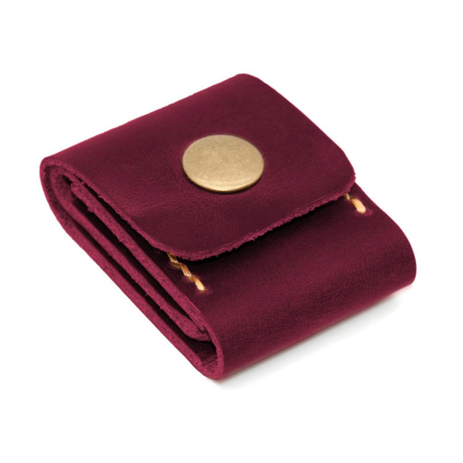 

Держатель для медиаторов из ПУ кожи Органайзеры для медиаторов Чехлы для переноски медиаторов Кейс для медиаторов Чехлы для хранения медиаторов красный