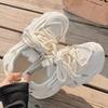 Mode Mode Sommer Damen Casual Sneaker Atmungsaktiv Plateau Luftkissen Laufschuhe Elastizität Verschleißfest Studenten Turnschuhe