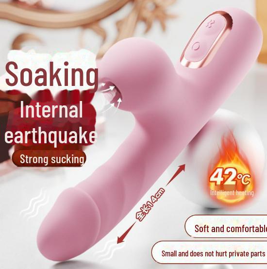 Galaku Milu Sucking Mini Vibrator for Female Massage