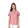 Li Ning Color Block Poloshirt Dames Tops Perzikroze APLS144-4