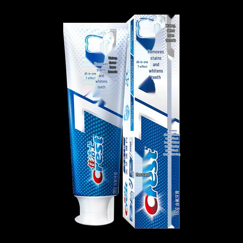Crest Tea Scent Deep Clean & 7-in-1 Whitening Toothpaste Bundle