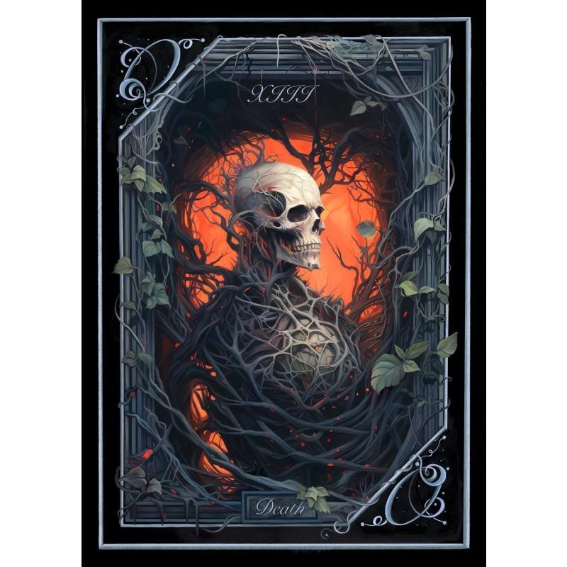 Vintage The Lovers,Sun,Star,Moon,Heart Tarot Card Poster And Prints Canvas Painting Wall Art Pictures Home Room Decor Gift