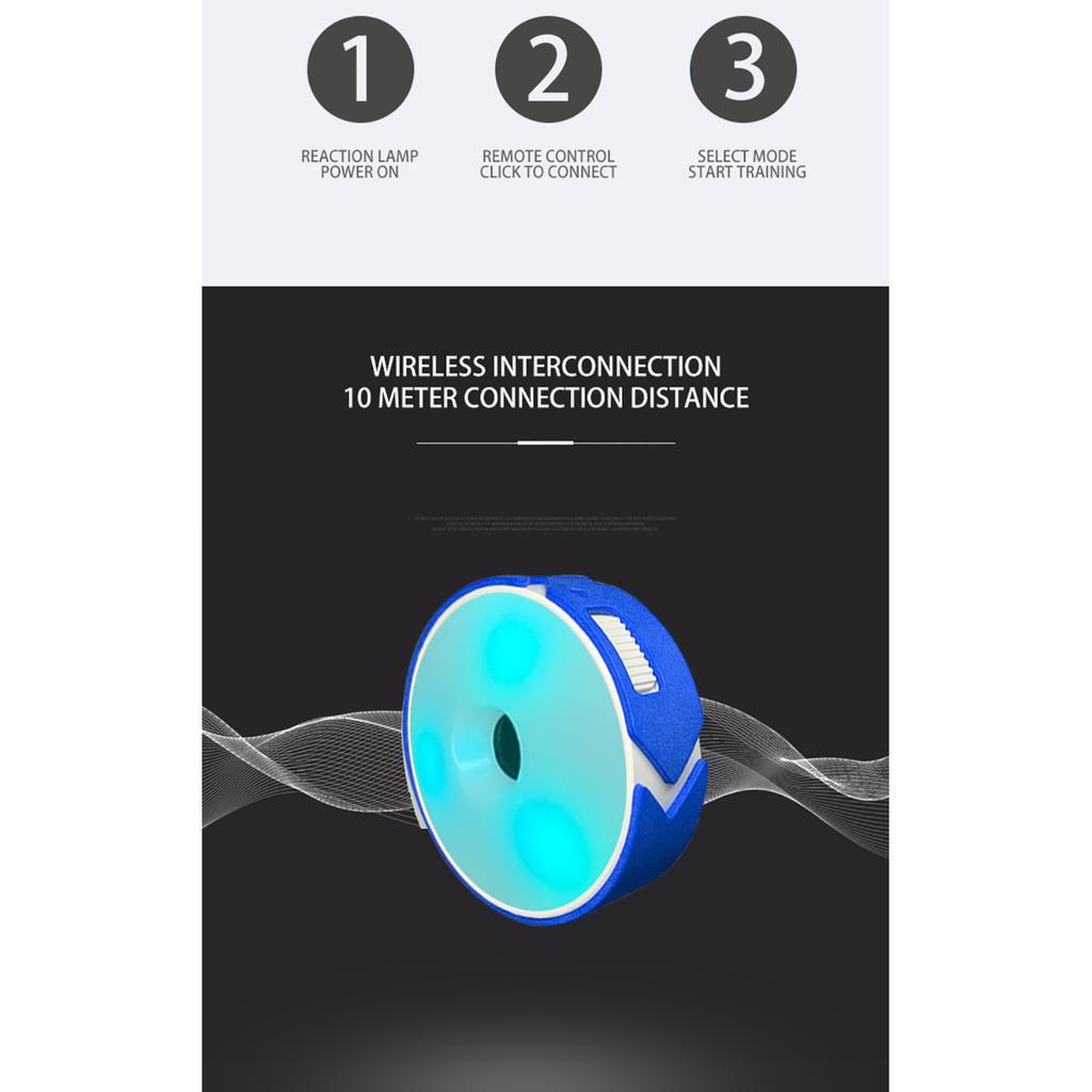 Reakcja na zwinność trening światła, trening sprawności fizycznej dzieci, pilot zdalnego sterowania do sterowania pracą światła