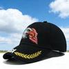 American Flag Eagle Embroidered Baseball Cap Classic Sun Protection Trucker Hat for Women Outdoor Sports Daily Wear