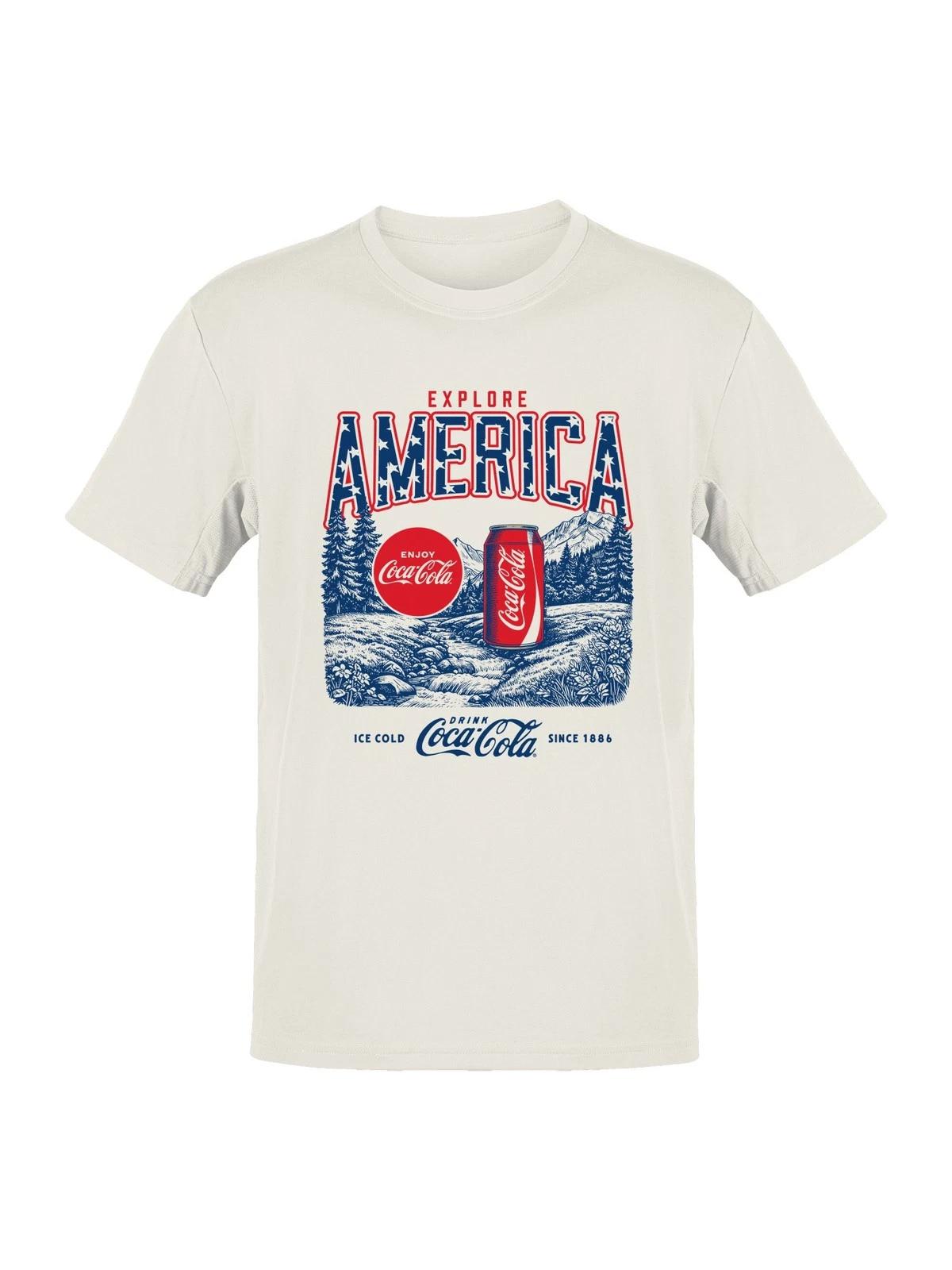 Coca Cola Explore America Coca-Cola Adventure Men s T-shirt XXXXL