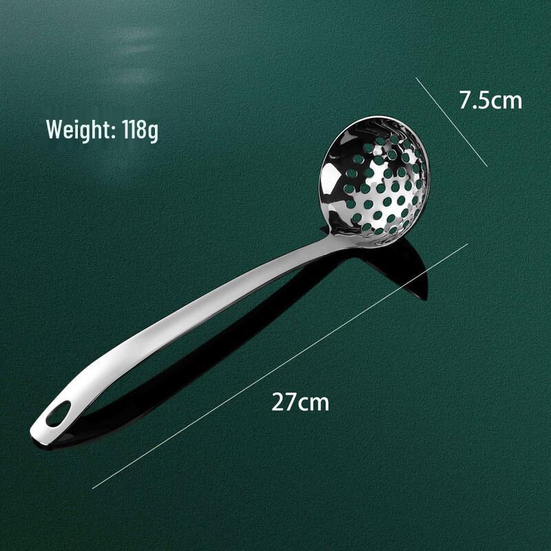 316 Stainless Steel Soup & Hot Pot Spoon / Skimmer 7.5cm