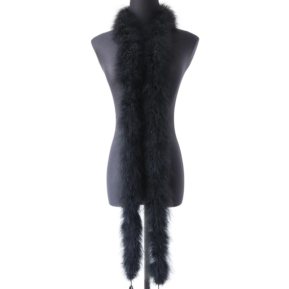 2 Meter Purple Fluffy Marabou Feather Boas For Diy Craft Sewing Trim Home Wedding Party Christmas Decoration 22G