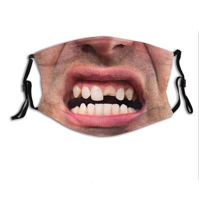 Gepersonaliseerde, creatieve, sociale, grappige, bedrukte maskers, maskers met gezichtsuitdrukkingen, maskers voor mannen en vrouwen