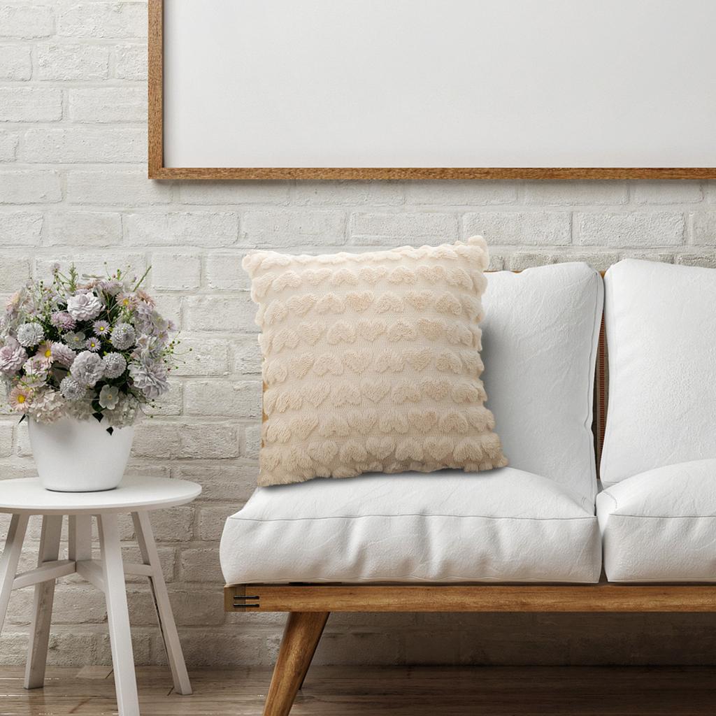 Modern Minimalist Pillows, Plush And Winter Pillows, Living Room Sofas, Heart-shaped Cushions, Pillowcases
